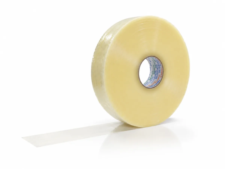 Rolo de fita adesiva transparente de 48 mm x 1.200 m para fechadora de caixas