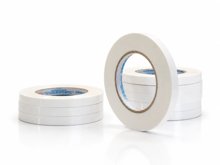 Rolos de fita adesiva branca de 12 mm x 120 m para seladora Jetfix