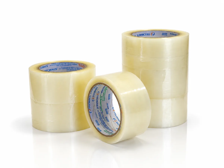 Rolos de fita adesiva transparente de 48 mm x 100 m TECMAES